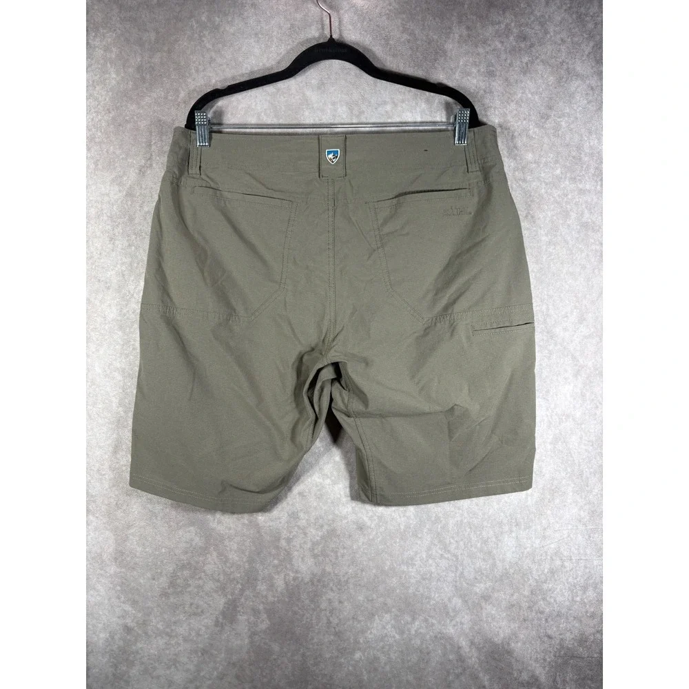 KUHL Shorts Mens 38 Green Renegade Cargo Hiking Outdoor Tactical Ripstop Utility